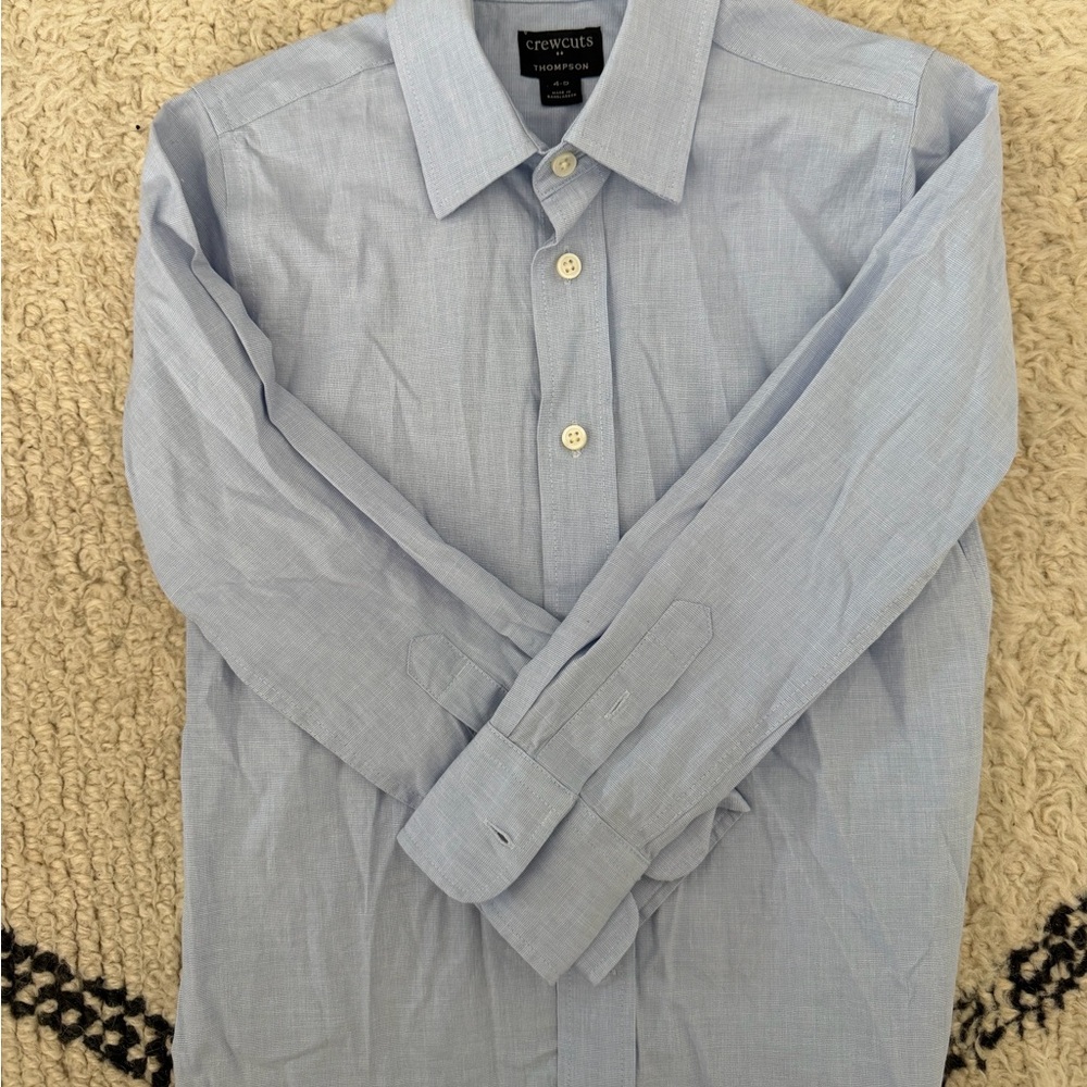 Crewcuts Sky Blue Boy’s Dress Shirt